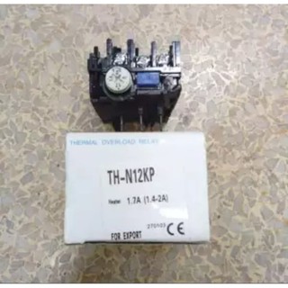 THERMAL OVERLOAD RELAY TH-N12 KP Heater 1.7A(1.4-2A)โอเวอร์โหลดรีเลย์