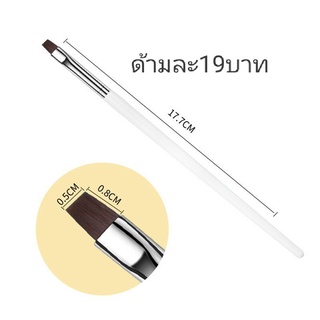 แปรงทาสีเล็บเจลด้ามละ19บาท ออเดอร์ขั้นต่ำ50บาทขึ้นไป