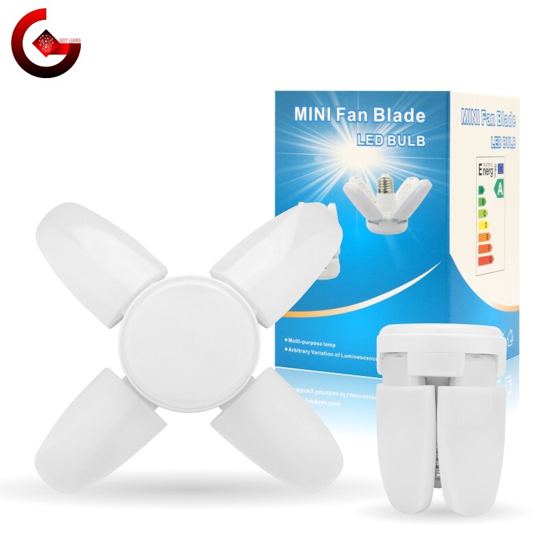 Got Liang หลอดไฟสปอตไลท์ LED E27 28W AC 110V 220V พับได้ 360 องศา