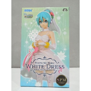 Hatsune Miku White Dress SPM Figure งานญี่ปุ่นแท้นำเข้า