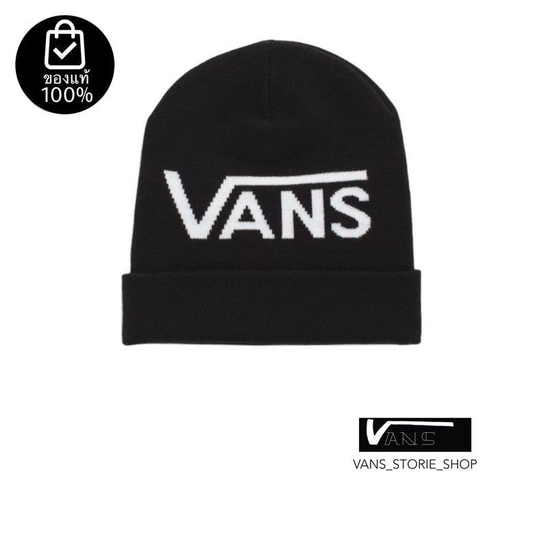 หมวกไหมพรมVANS BREAKIN CURFEW BEANIE BLACK SNEAKERS สินค้ามีประกันแท้