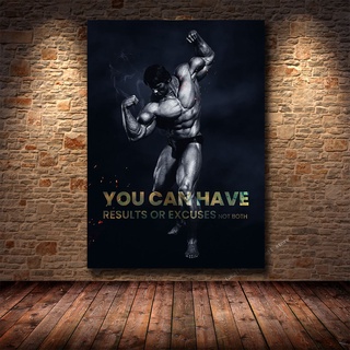 Arnold Schwarzinger Arnold Gym Body โปสเตอร์ภาพวาดผ้าใบ สําหรับตกแต่งห้องนอน ห้องนั่งเล่น