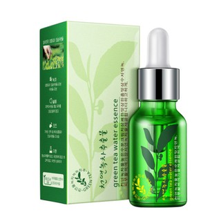 bioaqua 15 มล. rorec green tea seed essence คอลลาเจนให้ความชุ่มชื้นดูแลผิวหน้า