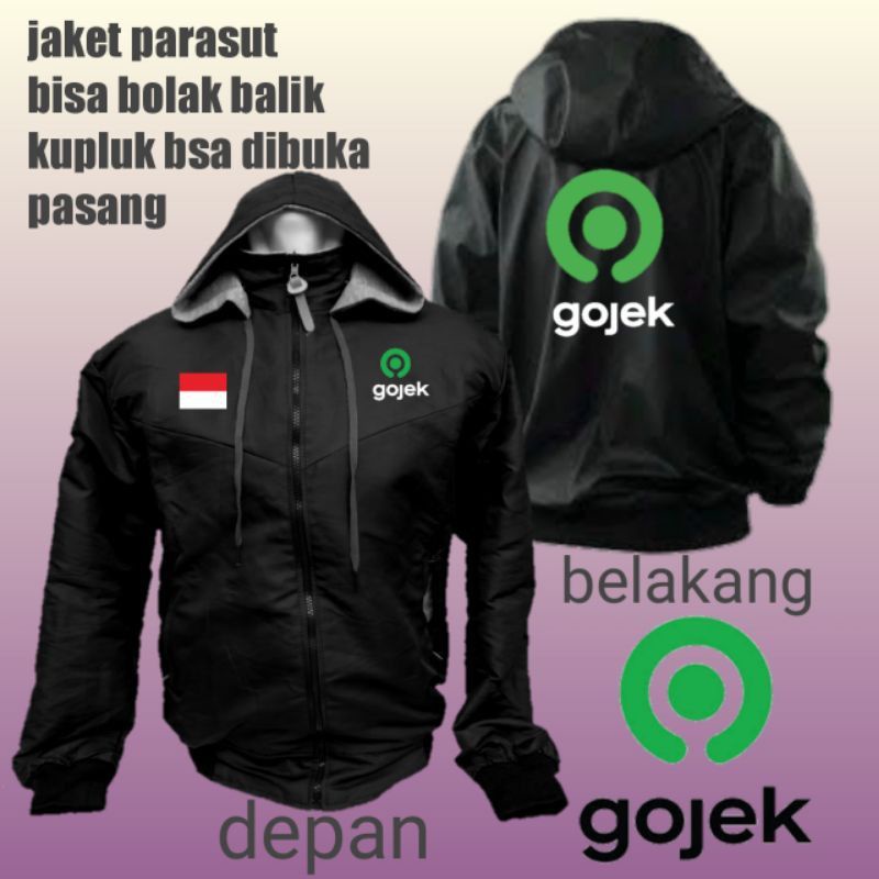 เสื้อแจ็คเก็ตสีดํา/BB ONLINE DRIVER Go -JK SIMPLE COOL