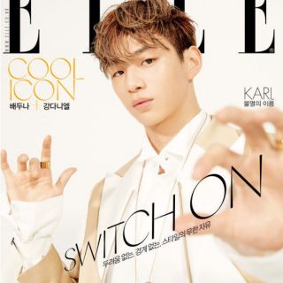 นิตยสาร elle ปก คัง แดเนียล kangdaniel wannaone