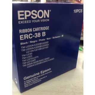 ตลับผ้าหมึก EPSON ERC-38 B (แพ็ค 10 ตลับ)