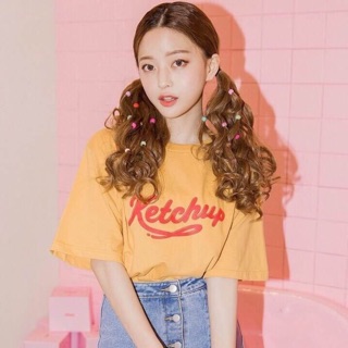 งานเสื้อยิดสกรีน ketchup