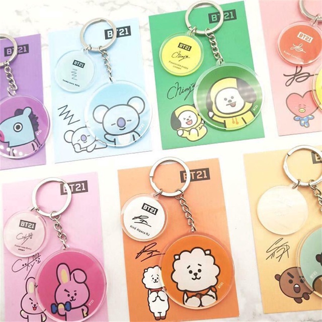 พวงกุญแจ BT21*******