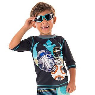 Star Wars The Force Awakens Rash Guard for Boys from Disney USA ของแท้100% นำเข้า จากอเมริกา (Size 7/8)