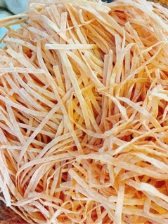 ปลาเส้นทาโร่ 500กรัม บาร์บีคิว ปูอัด พิชช่า