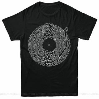 เสื้อยืด ผ้าฝ้าย พิมพ์ลาย Unknown Pleasures Joy Division สไตล์ฮาราจูกุ เรโทร DF12HJ48622