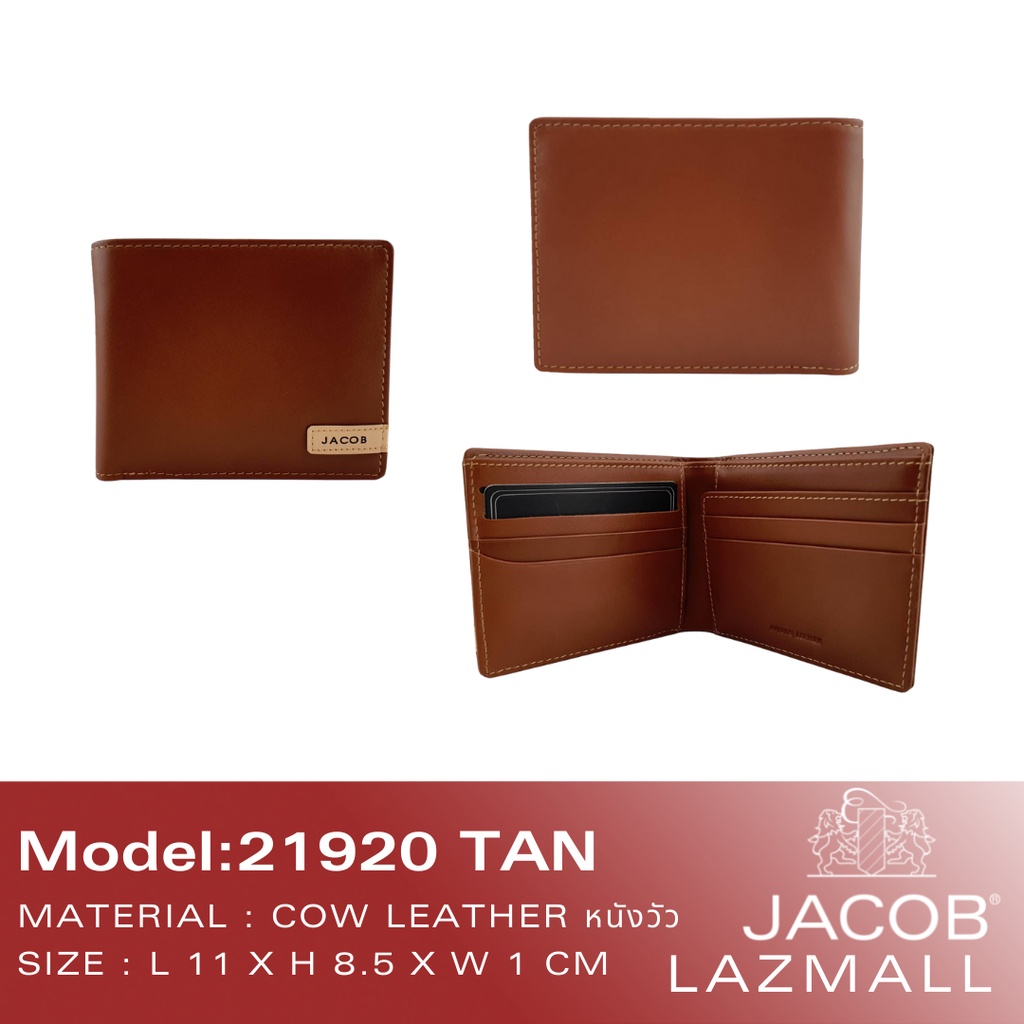 JACOB กระเป๋าธนบัตรชาย รุ่น 21920