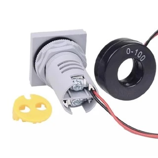 3in1 วัดแรงดัน ความถี่ วัดกระแส AC 60-500V 0-100A 1ชิ้น เลือกสีตามการใช้งาน Volt meter Am Meter