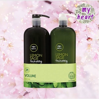 Paul Mitchell Lemon Sage Thickening Shampoo/Conditioner 1000/1000 ml แชมพู ครีมนวดผม ลดความมัน และเพิ่มวอลลุ่ม