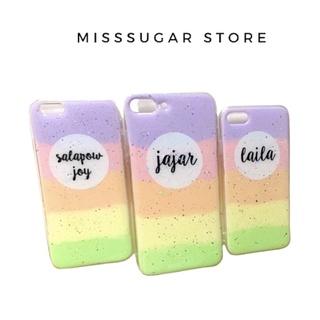 Rainbow case with name