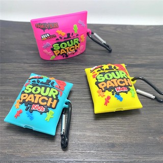 เคสซิลิโคน แบบนิ่ม สีแคนดี้ สําหรับ airpods 1 2 3 pro gen 2 case cover sour patch