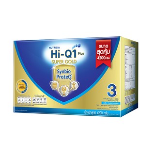 ไฮคิว 1พลัส ซูเปอร์โกลด์ รสจืด 4200 กรัม Hi-Q 1 Plus Super Gold Plain Flavor 4200 G.
