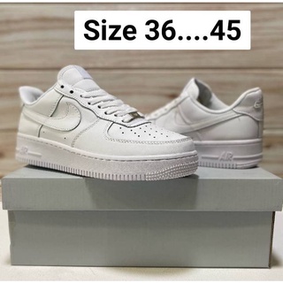 รองเท้า Nike AF1 OG รองเท้าผ้าใบแบบหนัง รองท้าลำลองแฟชั่น