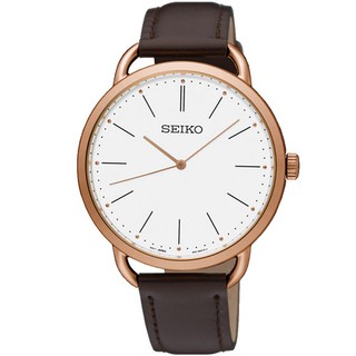 SEIKO นาฬิกาข้อมือผู้ชาย สายหนัง รุ่น SUR234P1