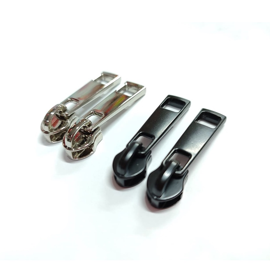 .ปลีก/ส่ง (5ชิ้น) ชุดหัวและหางซิปกลับด้าน หัวซิปกันน้ำ ตัวยาว งานซิ้ง ชุบเกรดA ไม่ลอก ไม่ดำ (ZP2001)