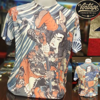 ส่งฟรี!!!เสื้อยืด พิมพ์ลายแนววินเทจ by pop vintage