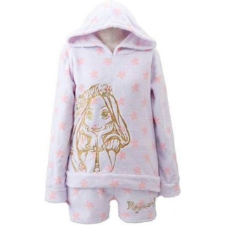 Rapunzel Room Wear Set Womens [L] on top of the tower of Rapunzel Tokyo Disney Resort Limited ขายขาดทุน Pajama ชุดนอน