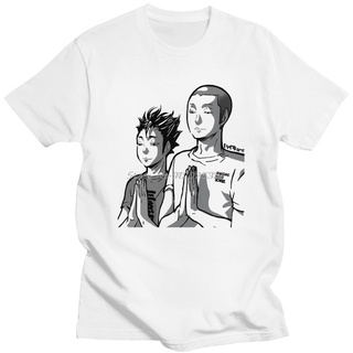 [S-5XL] เสื้อยืดแขนสั้น คอกลม ผ้าฝ้าย 100% พิมพ์ลายการ์ตูนอนิเมะ Tananoya Praying เรียบง่าย ของขวัญ สําหรับผู้ชาย