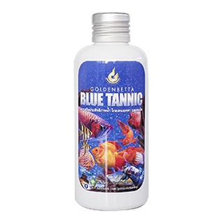 GOLDENBETTA Blue Tannic สารเสริมประสิทธิภาพน้ำ สูตรน้ำสีฟ้า (150 cc)