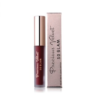 So Glam Precious Velvet Velvet Matte Liquid Lipstick 10 Wicked ลิปแมทกำมะหยี่