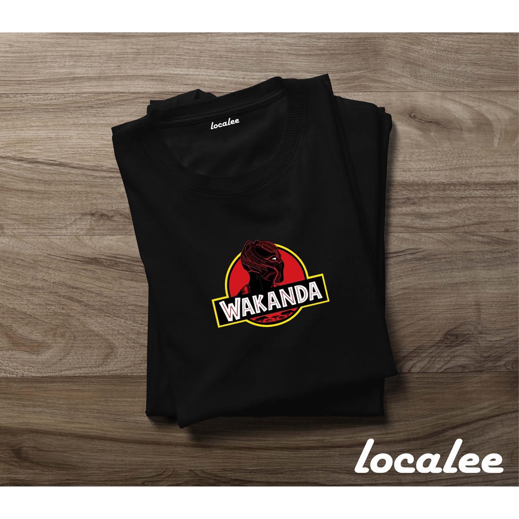 WAKANDA BLACK TSHIRT - เสื้อยืด BLACKPANTHERR SCREEN-PRINTED - เสื้อยืด BLACKPANTHERR BLACK TSHIRT -