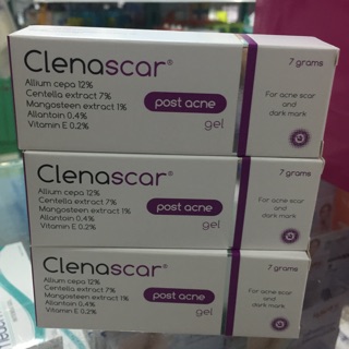 ClenaScar Post Acne 7 g หลอดสีม่วง !!!