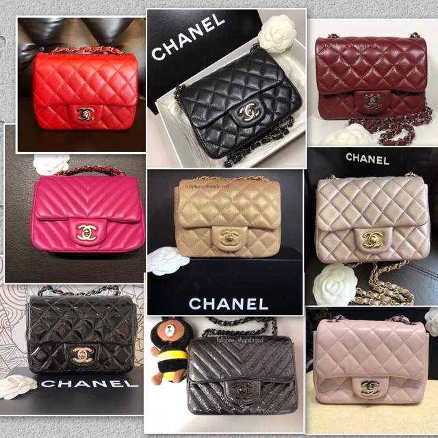 Chanel mini 7 แท้ สวยมาก