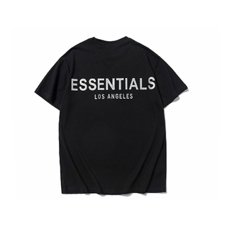 FOG - ESSENTIALS Los Angeles 3M Logo Boxy T-Shirt (BLACK)