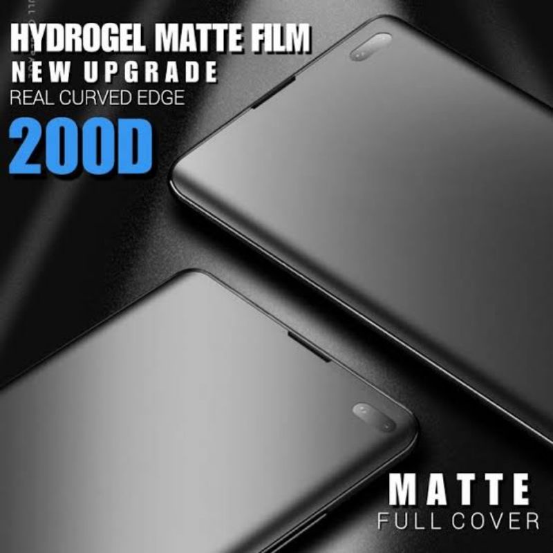 ไฮโดรเจลสีดําด้าน Doff Vivo Y19s GT/PRO Y29 Y29s T1 5G/T1PRO/Y75/Y22/Y21/Y21S/Y21T/Y21A/S/S1/S/S1/S/