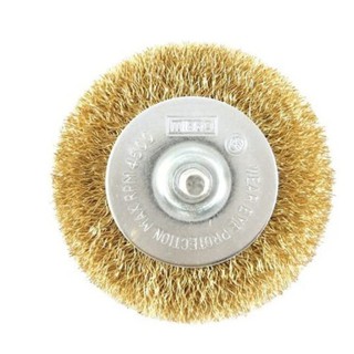 แปรงลวดแป้น 4 " STEEL WIRE BRUSH 4"