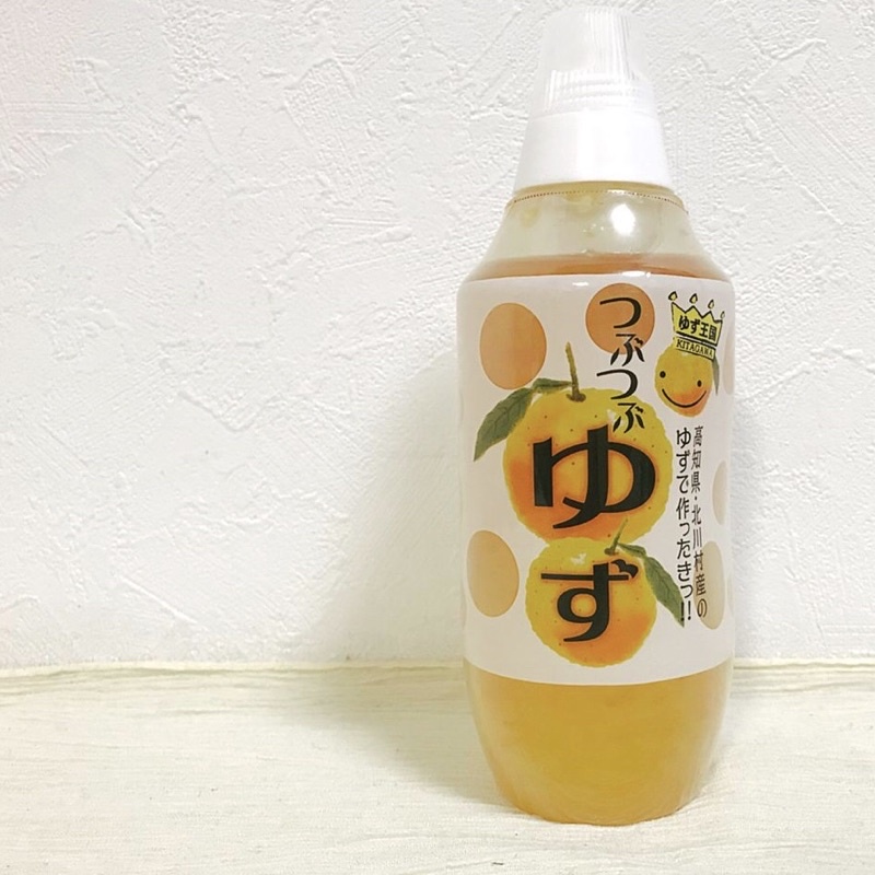 Yuzu Puree 480g. ยูสุไซรัป ส้มยูซุ ผสมเปลือกส้มยูสุ สึบุสึบุ Yuzu Syrup ...