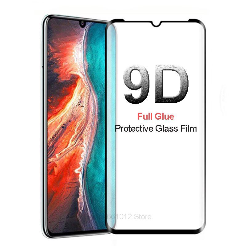 9D ฟิล์มกันรอยหน้าจอ Huawei P30 Lite / Huawei P30 Pro /Huawei P30 ตัวป้องกันหน้าจอกระจกนิรภัยแบบเต็มปก