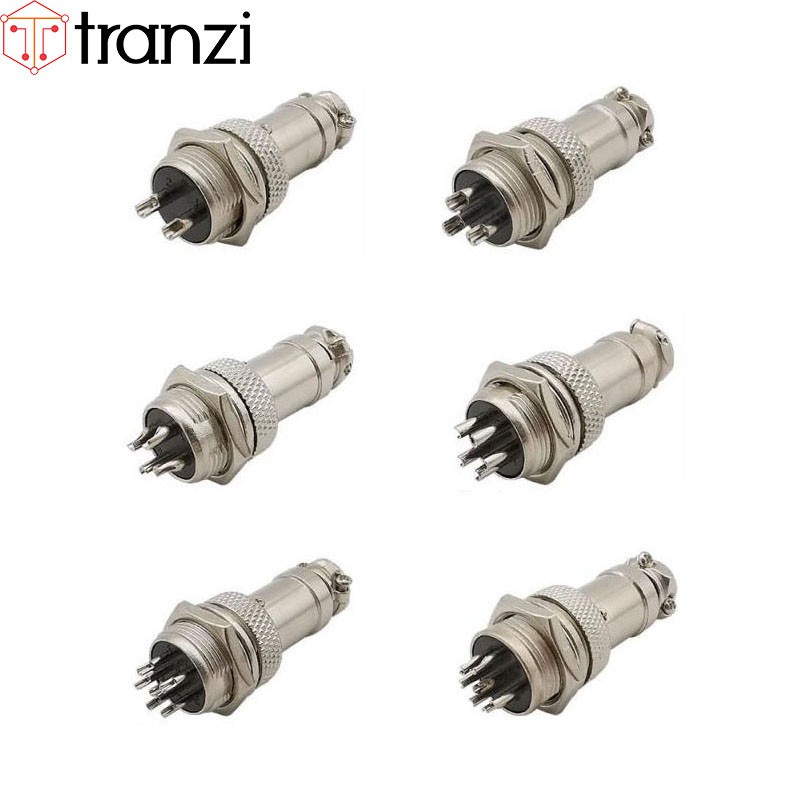 GX12 jack 2P 3P 4P 5P 6P 7P 12mm ชุดชายและหญิง