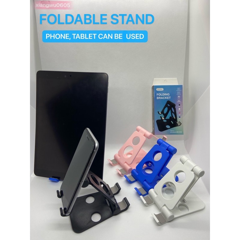 ที่วางโทรศัพท์ แท่นวางมือถือ ปรับได้หลายระดับ สามารถพับเก็บได้ FOLDABLE STAND PHONE, TABLET CAN BE USED #K8 #902 #Z1