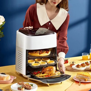 หม้อทอดไร้มัน2022 เตาอบ หม้อทอดไร้มัน 15Lหม้อทอดไร้น้ำมัน ควบคุมการสัมผัส air fryer เครื่องทอดไฟฟ้า ไร้น้ำมันอเนกประสงค์