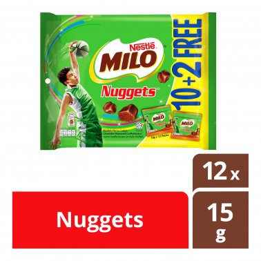 MILO Nuggets 10+2 ไมโลเคลือบช็อคโกเเลต ไมโล นัทเก็ต
