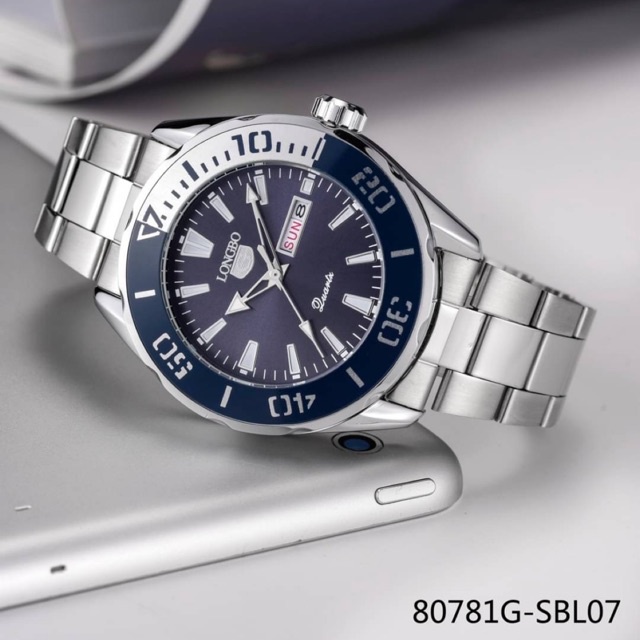 โคนัน นาฬิกาข้อมือ นาฬิกา Longbo รุ่น 80781G ของแท้ 💯% พร้อมกล่อง มีประกัน 1 ปี