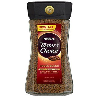 Nescafe Tasters Choice House Blend 198g. เนสกาแฟ เทสเตอร์ชอยส์ กาแฟสำเร็จรูป (USA Imported) 198กรัม.