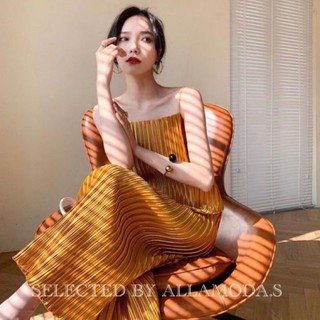 (Preorder) ALLA Pleated Dress