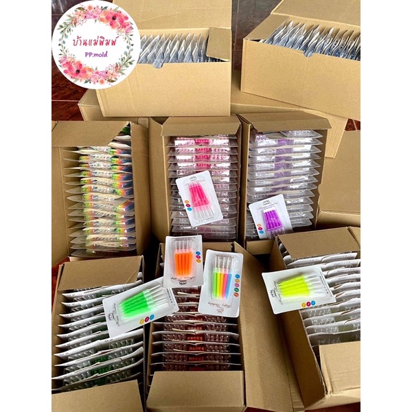 (พร้อมส่ง )   เทียนวันเกิด ยกลัง 50 ชิ้น ถ่ายจากสินค้าจริงค่ะ ราคา ถูกที่สุด ดีลบีเคเค แกลเลอรีภาพที่ 5