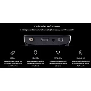 PSI S3 HYBRID (ส่งเร็ว ส่งไว ค่าส่งถูก) กล่องรับสัญญาณดาวเทียม และ WiFi