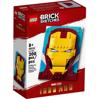 เลโก้​ LEGO Brick Sketches 40535 Iron Man