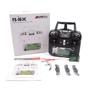 รีโมท Flysky FS-i6X 2.4GHz 10CH AFHDS 2A RC Transmitter (รีซีฟ IA6B)