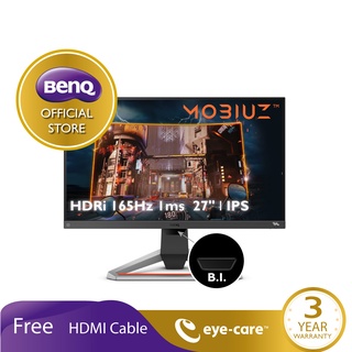 BenQ MOBIUZ EX2710S 27นิ้ว 1080p 165Hz 1ms IPS FreeSyn HDRi Eye Care Gaming Monitor (จอเกมมิ่ง 165hz, จอ ips 165hz)