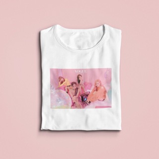 เสื้อยืด สกรีนลาย BLACKPINK ปกนิตยาสาร